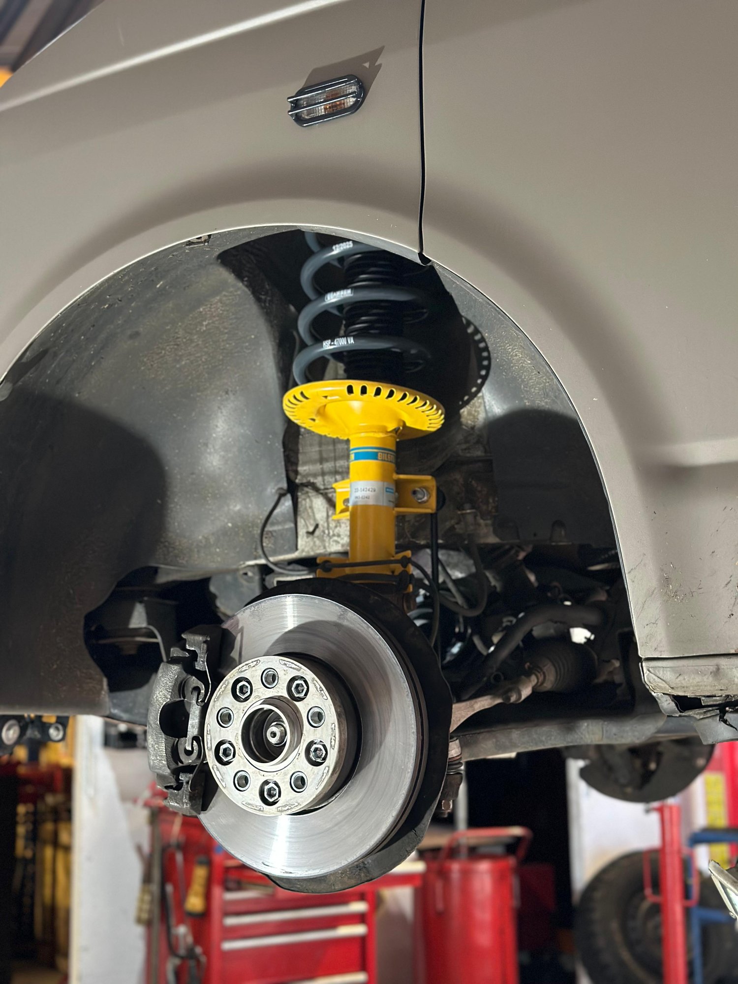 Motor und Getriebe vor dem Wiedereinbau